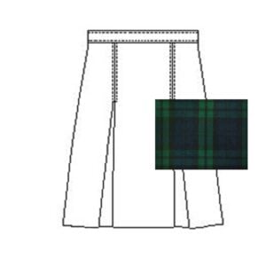 GIRLS Skirt  3 TAB w/pockets-Regular sizes 4-18 - Daily Wear