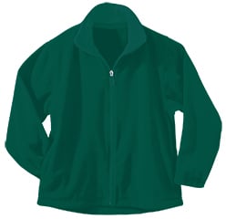 Winter/Fall- Unisex- FLEECE JACKET with embroidered School Logo - Adult sizes-