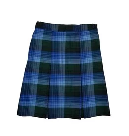 Skirt-PLAID #46 -3 TAB w/pockets-Regular Sizes 10-18