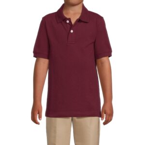 POLO-cool-tek performance-Short Sleeve-Unisex-Including school emb logo-YOUTH-GRADES - 1st-12th Grade