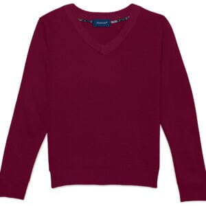 Sweater Pullover V -neck_ADULT-UNISEX- With School Logo- All GRADES