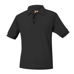 POLO- Pique Knit Polo S/s  sleeve- no Logo -Unisex-ADULT