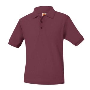 POLO- Pique Knit Polo L/s  sleeve- no Logo -Unisex-ADULT