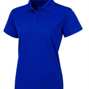 k-Cool-tek performance-POLO-SHORT SLEEVE-with School logo Embroidered- YOUNG LADIES