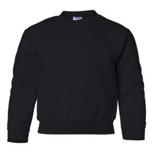 Sweatshirt-  CREW -NO HOOD-No Logo -Unisex-ADULT- 6th Grade - Middle School(Can be worn in winter months)-BLACK