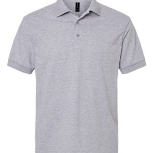 Knit- short sleeve-POLO -Unisex-with embroidered School Logo