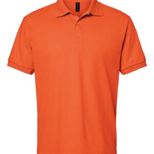 POLO -knit -with DTF school Logo-S/Sleeve -Unisex-ADULT -UTEP ORANGE